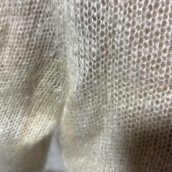 MODA INTERNATIONAL sequinned turtleneck MOHAIR SWEATER S - Picture 7 of 7